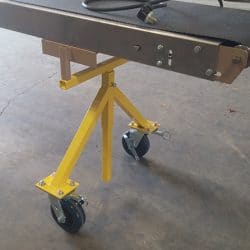 4100 Conveyor with Caster Stand | Kase Conveyors