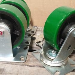 5661 N-Line Filler with HD Casters | Kase Conveyors